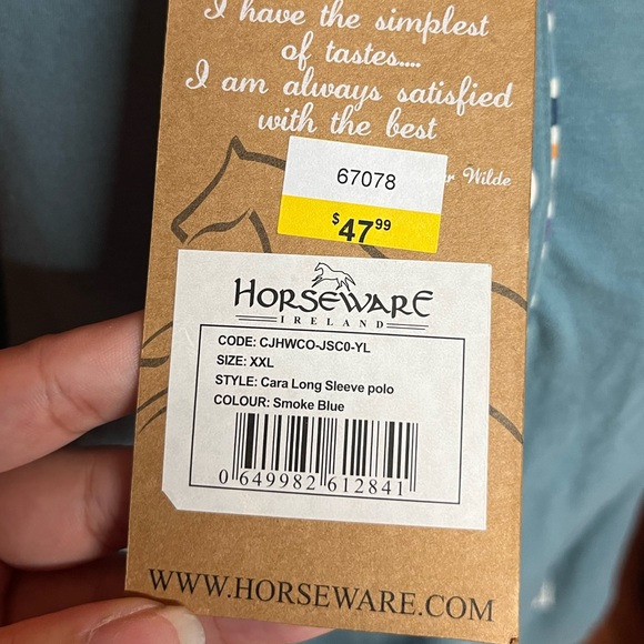 HorseWare Long Sleeve Button Up - Picture 4 of 7